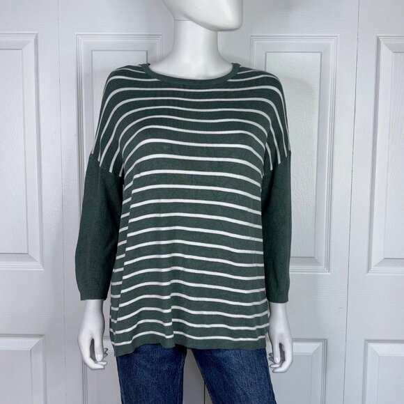 FRANSA women's medium striped knit sweater - Picture 1 of 2